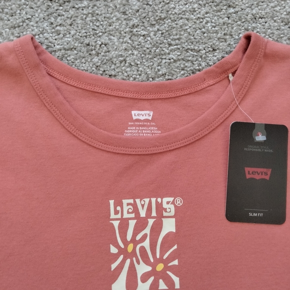 NWT 2XL Levi's Retro Floral Logo T-Shirt - Picture 5 of 10